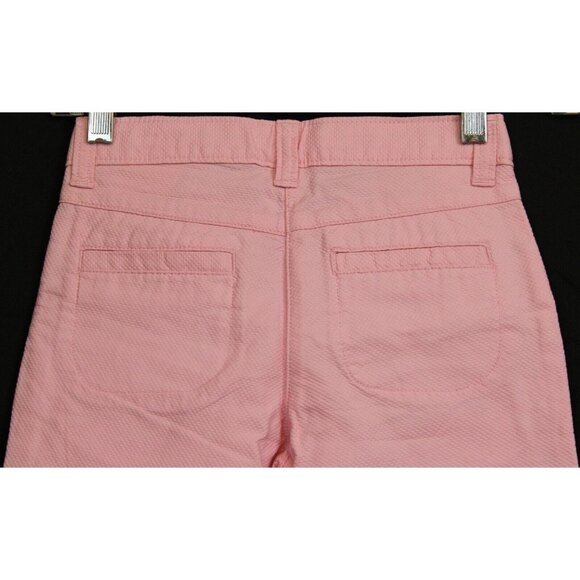 NEW 2008 Gymboree Ice Cream Social Easter Pink Jeans Pants Bows sz 7 Textured - Picture 5 of 6